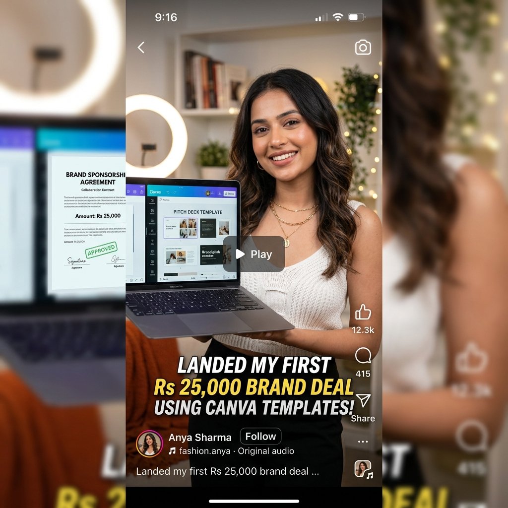 Aisha Khan Instagram Reel video proof